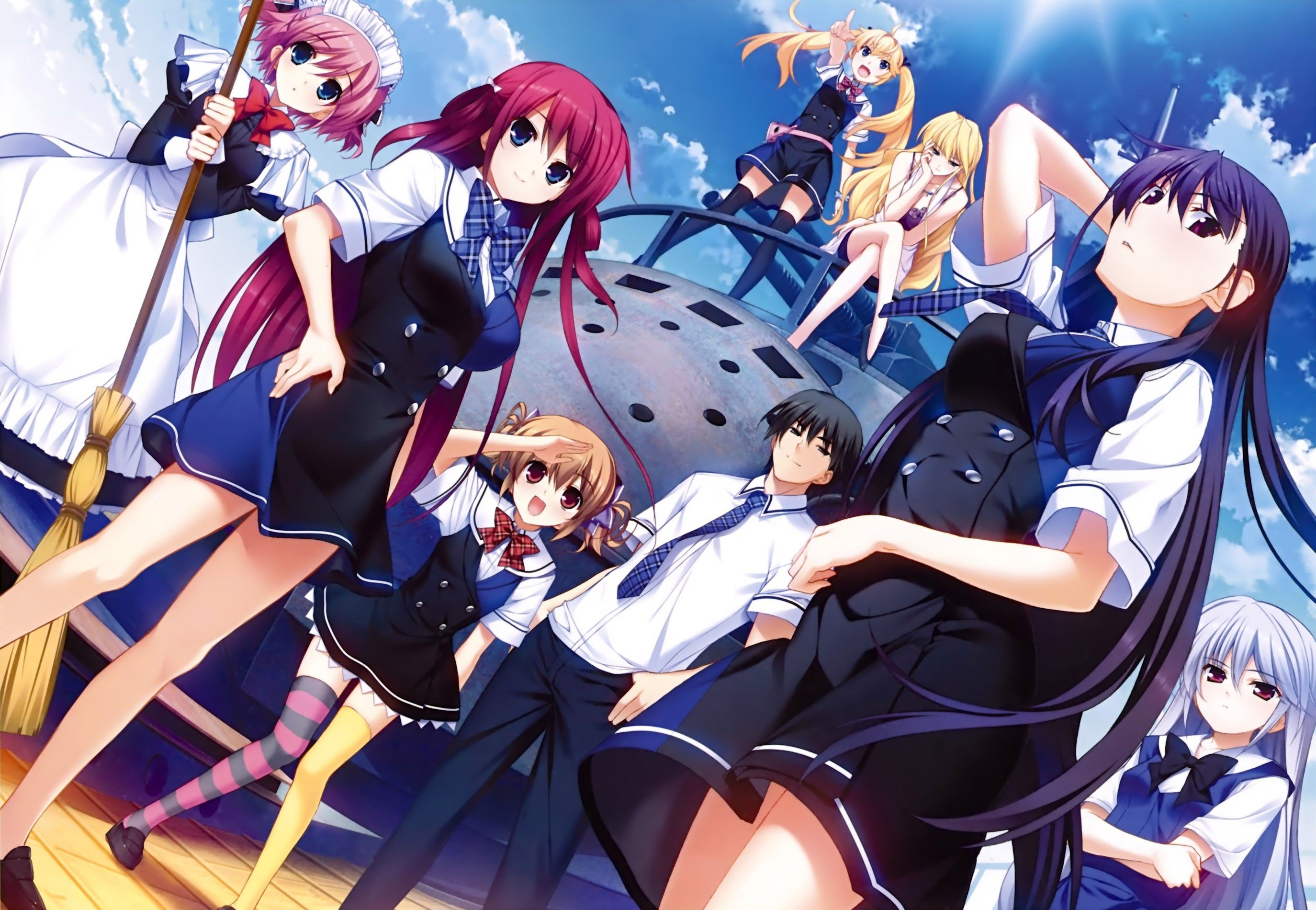 Grisaia no Kajitsu BD Subtitle Indonesia [Batch]