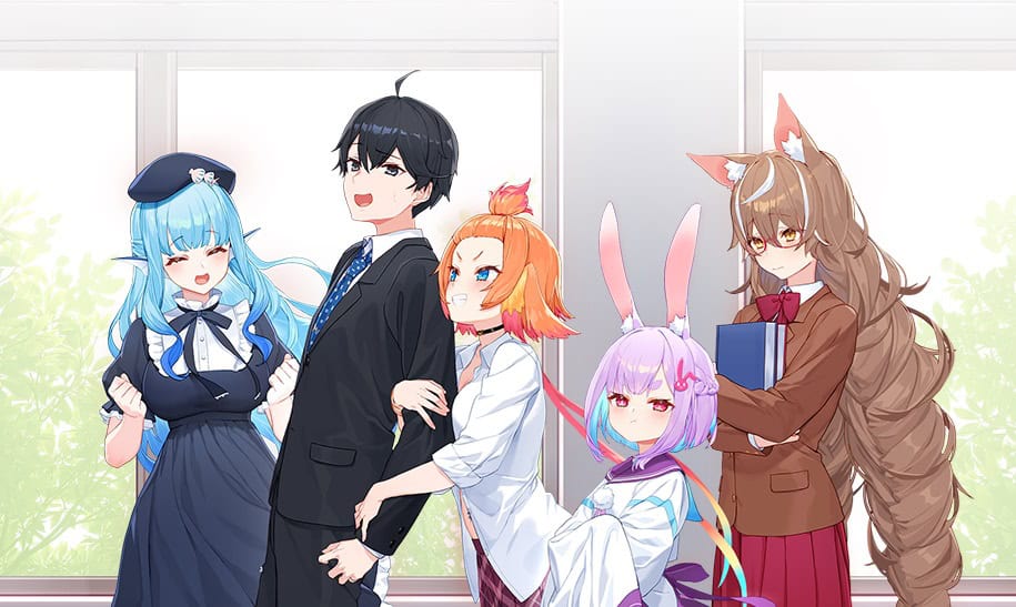 Jingai Kyoushitsu no Ningengirai Kyoushi Subtitle Indonesia 
