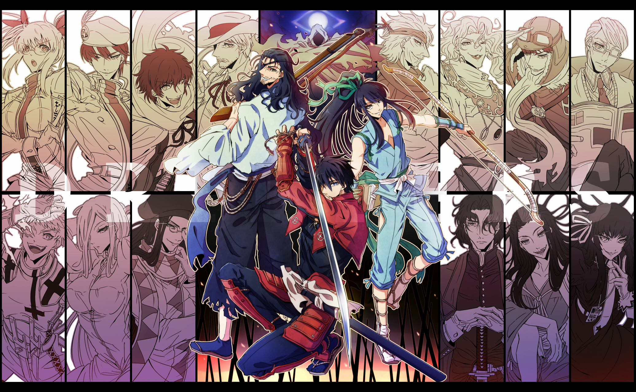 Drifters Subtitle Indonesia [Batch]